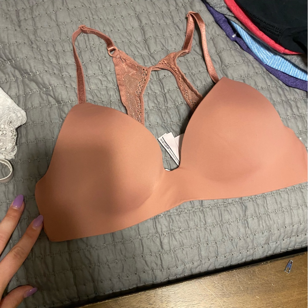 Victoria's Secret Dusty Rose Racerback T-Shirt Bra